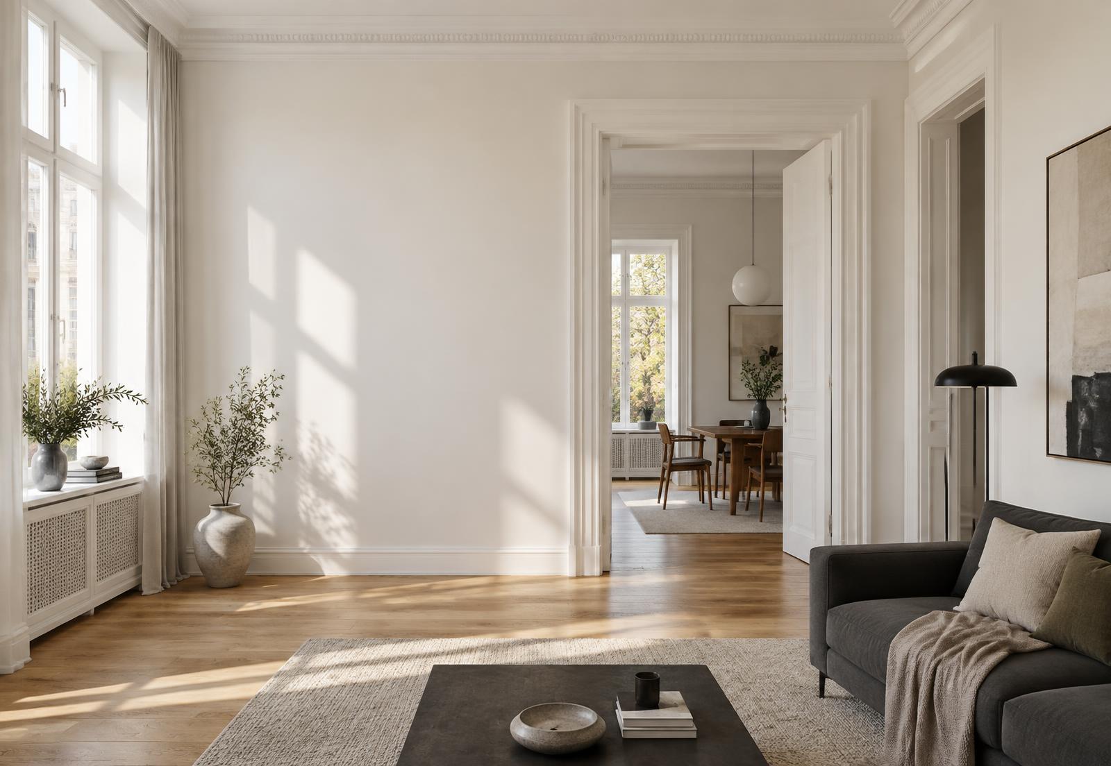 Modern renovierter Innenraum